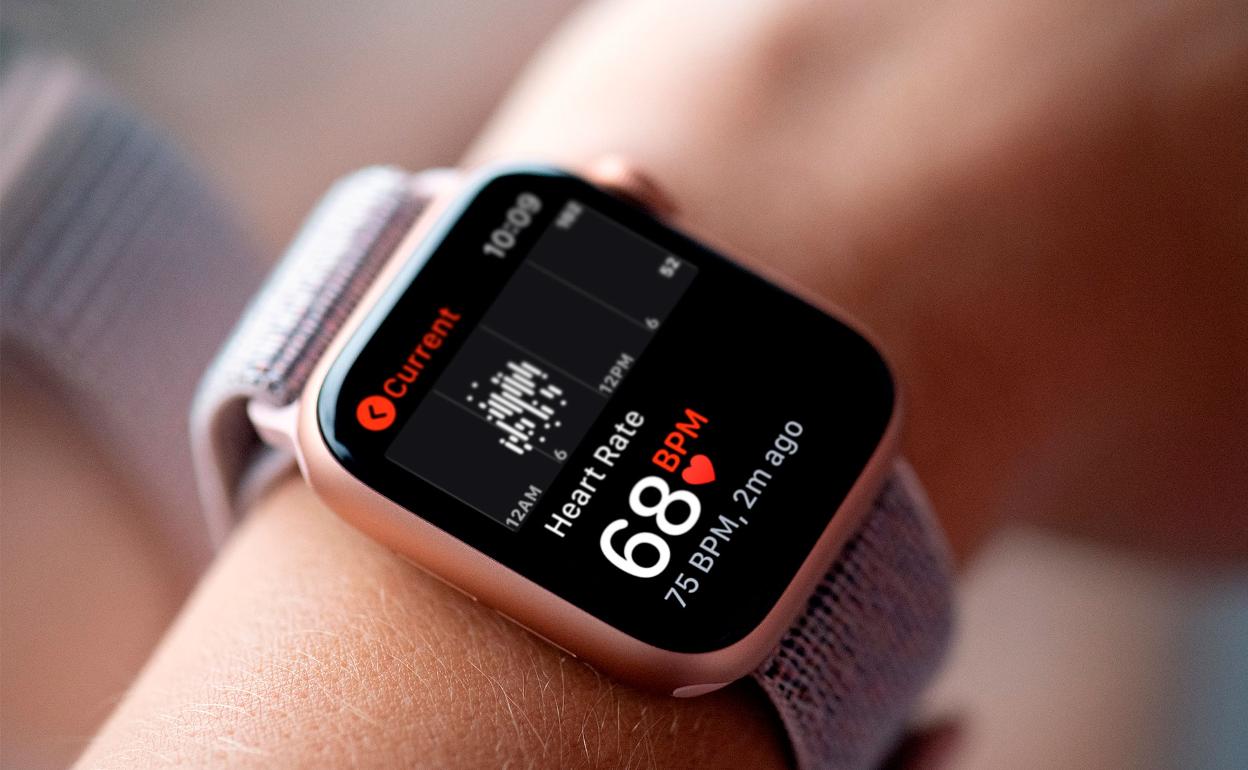 Apple watch se queda en la manzana hot sale